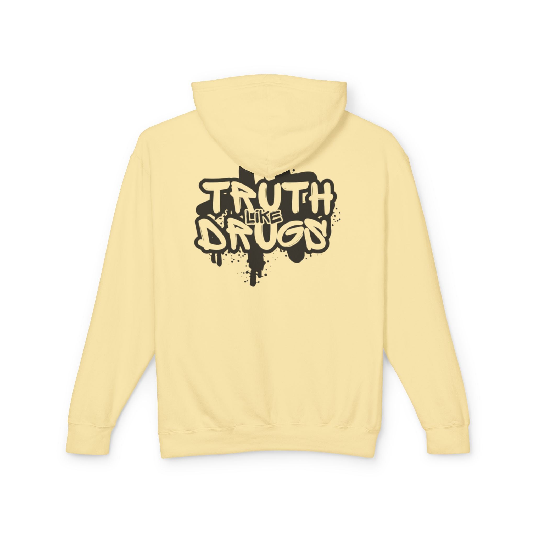 Truth Like Drugs | Unisex Lightweight Hooded Sweatshirt