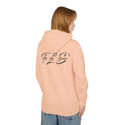 Women's Addicted To Substance Elements Hoodie - Earth | Lightweight Hooded Sweatshirt