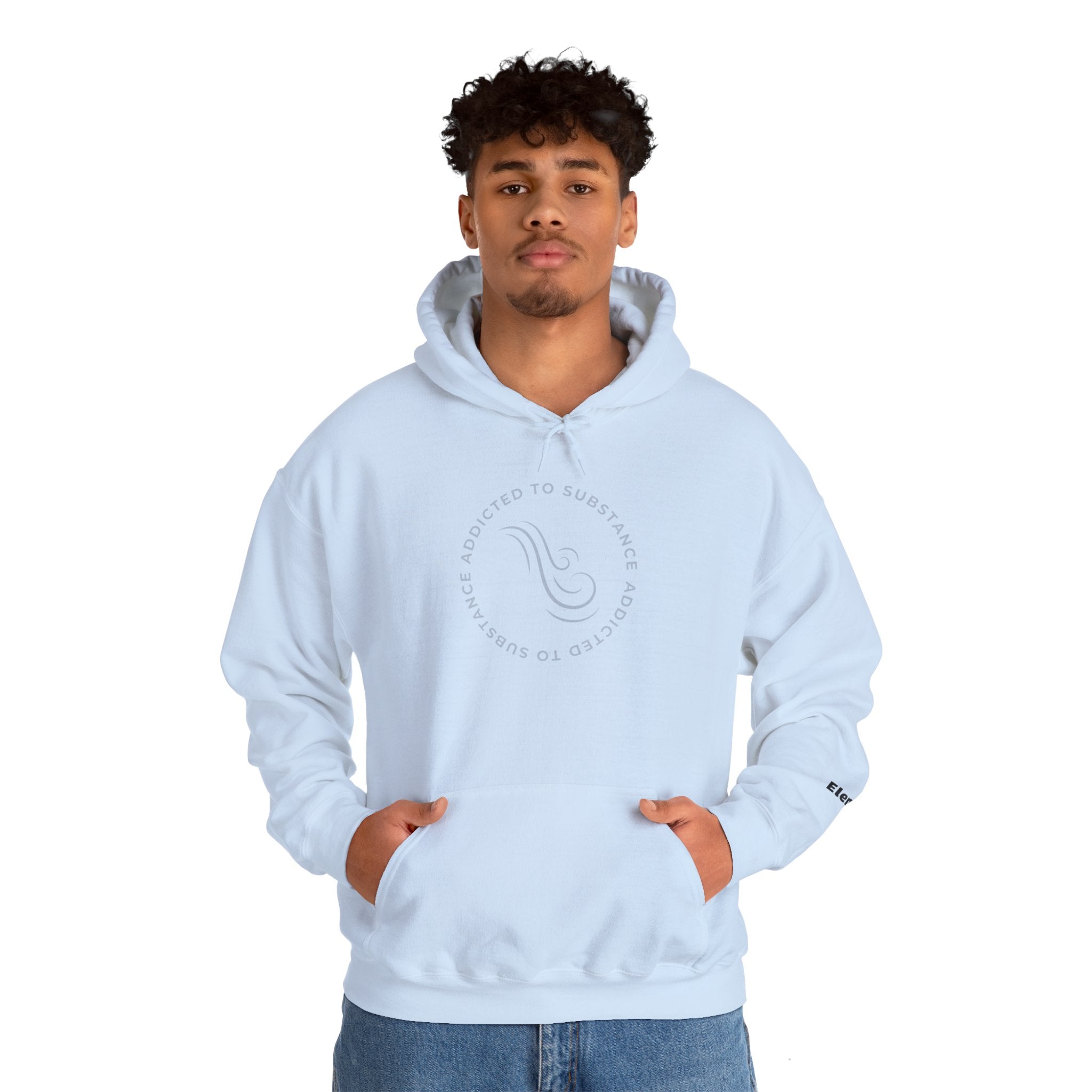 Men's Addicted To Substance Elements 2 Hoodie (Air) | Heavy Blend™ Hooded Sweatshirt