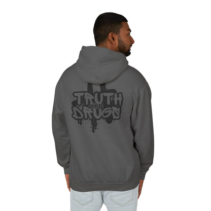 Truth Like Drugs | Unisex Lightweight Hooded Sweatshirt