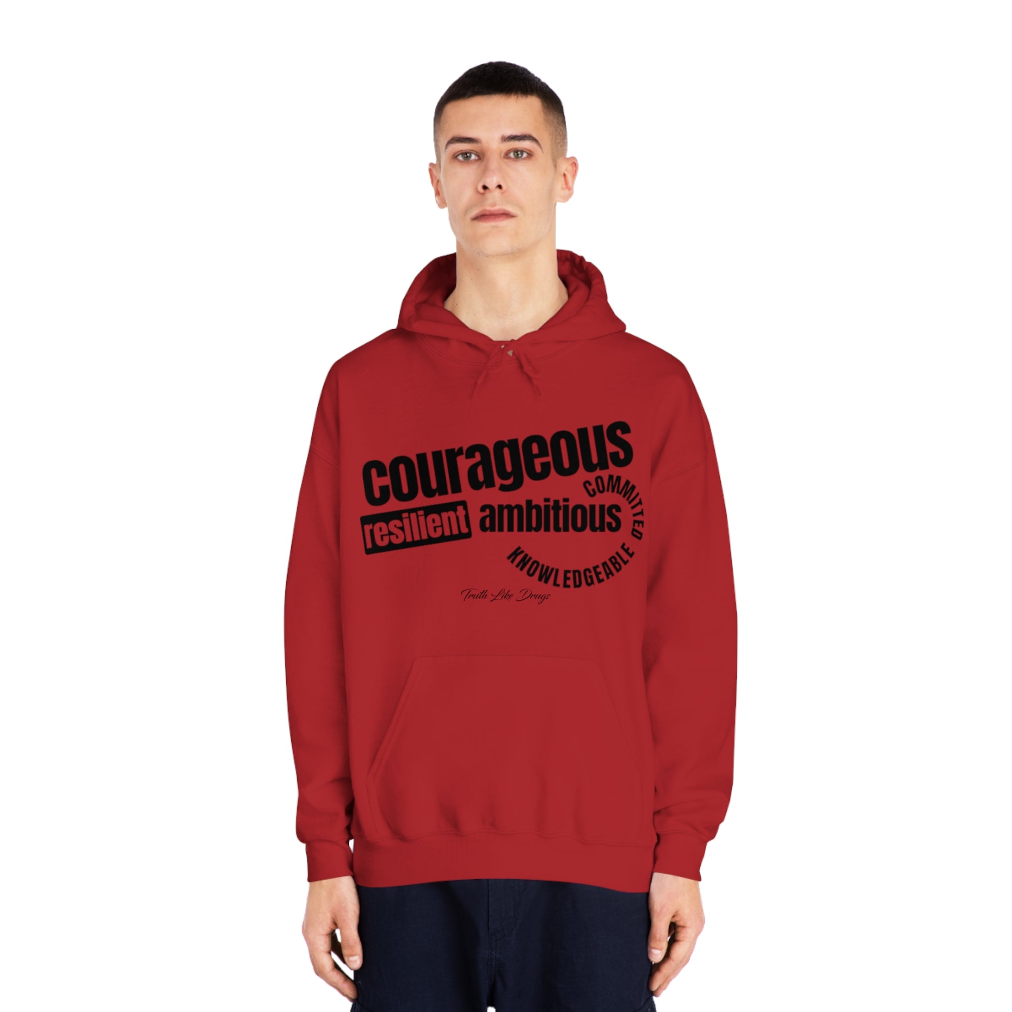 Courageous - Unisex DryBlend® Hooded Sweatshirt