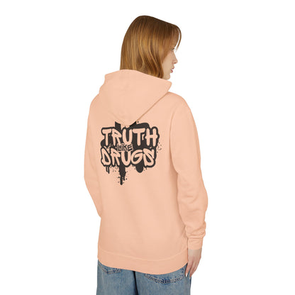 Truth Like Drugs | Unisex Lightweight Hooded Sweatshirt