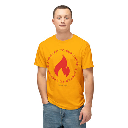 Men's Addicted to Substance Elements 2 (Fire) | Unisex HD Cotton™ T-shirt