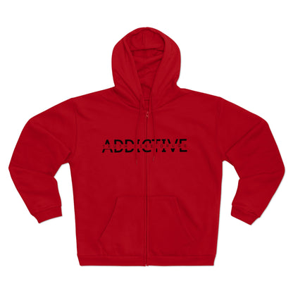 Addictive/Unisex Hooded Zip Sweatshirt