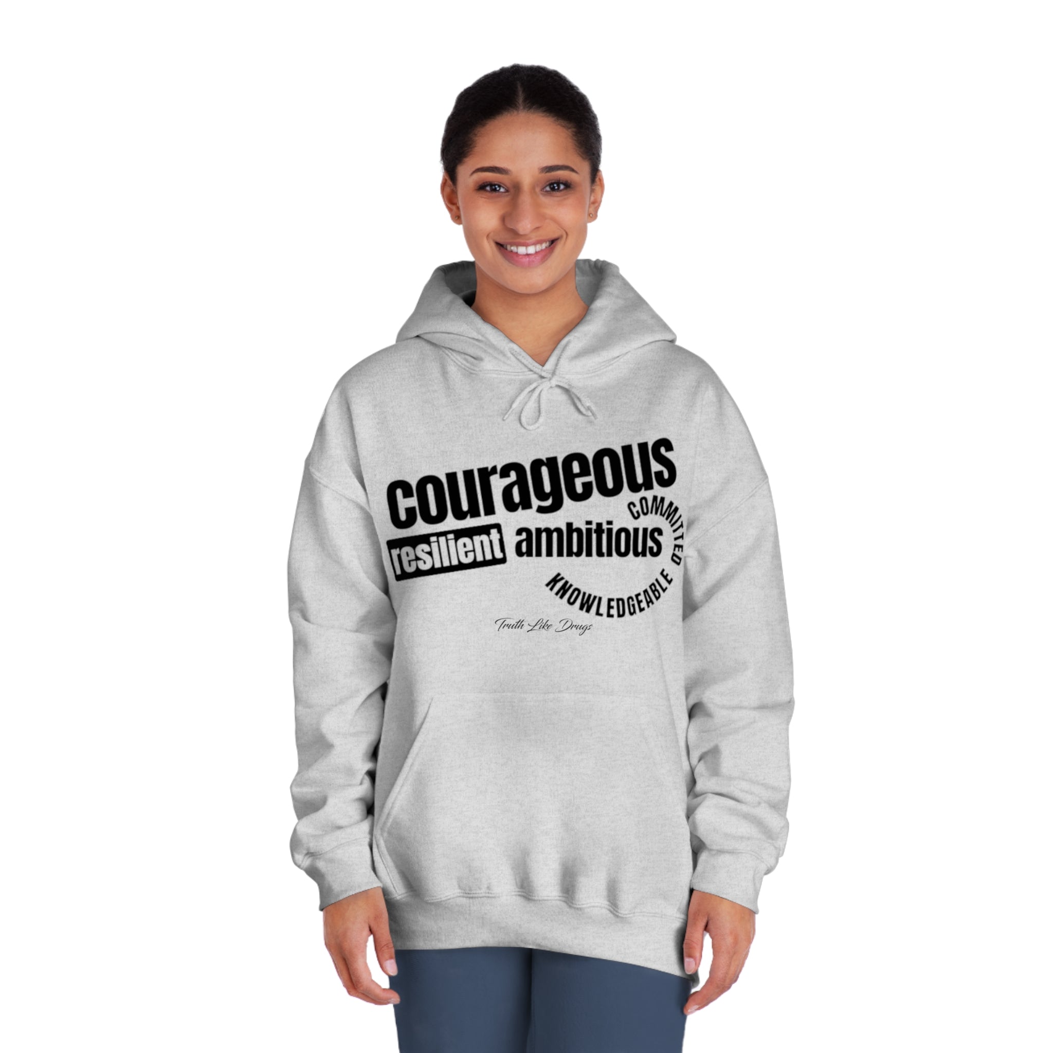 Courageous - Unisex DryBlend® Hooded Sweatshirt