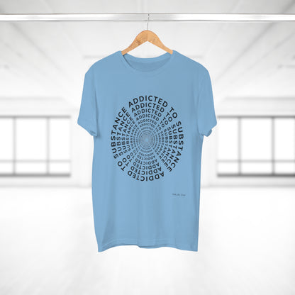 Addicted To Substance Infinite | Single Jersey Men's T-shirt