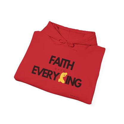 Faith Over Everything Hoodie | Unisex Heavy Blend™ Hooded Sweatshirt