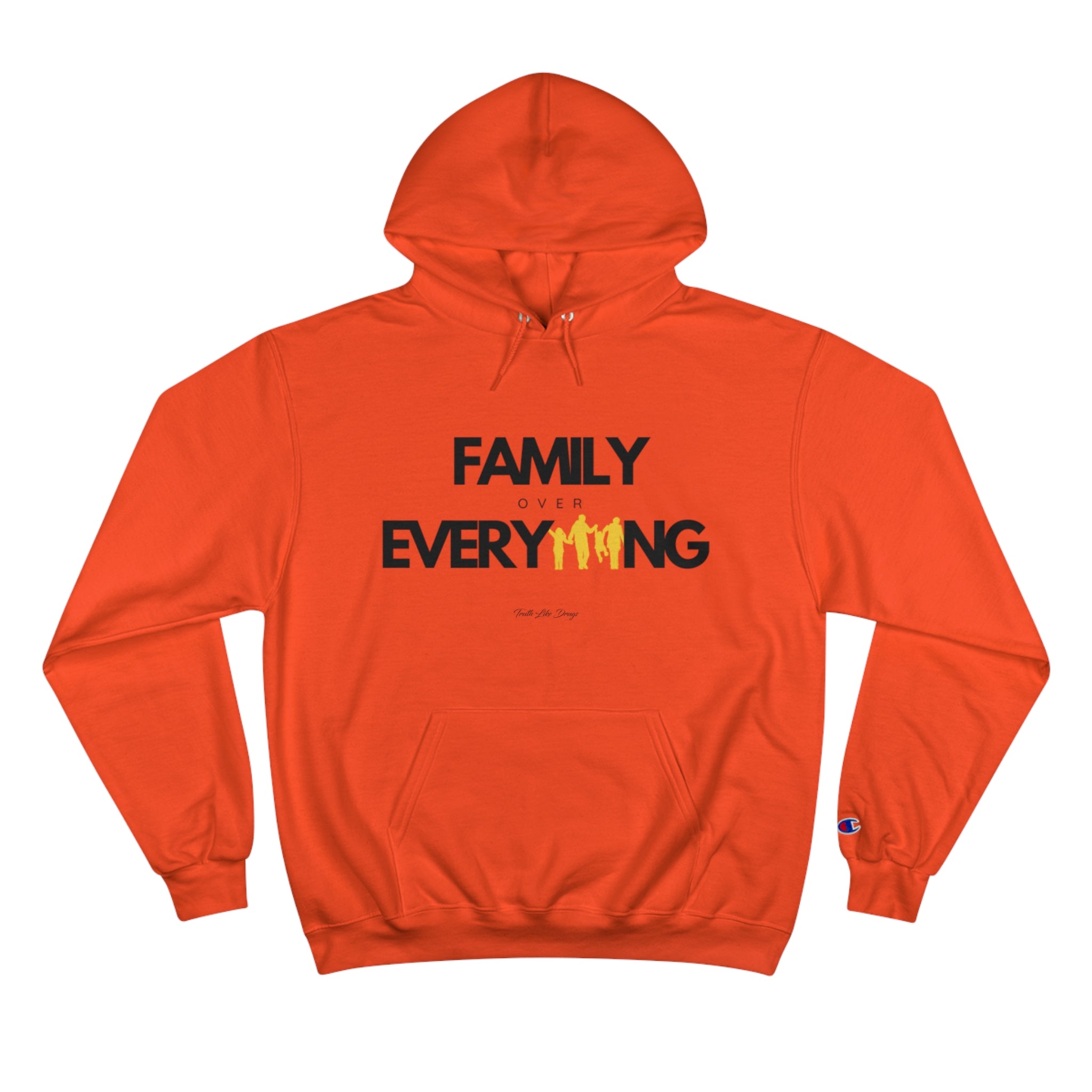 Women's Family Over Everything | Champion Hoodie