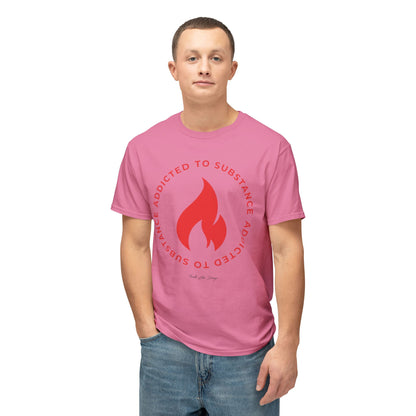 Men's Addicted to Substance Elements 2 (Fire) | Unisex HD Cotton™ T-shirt