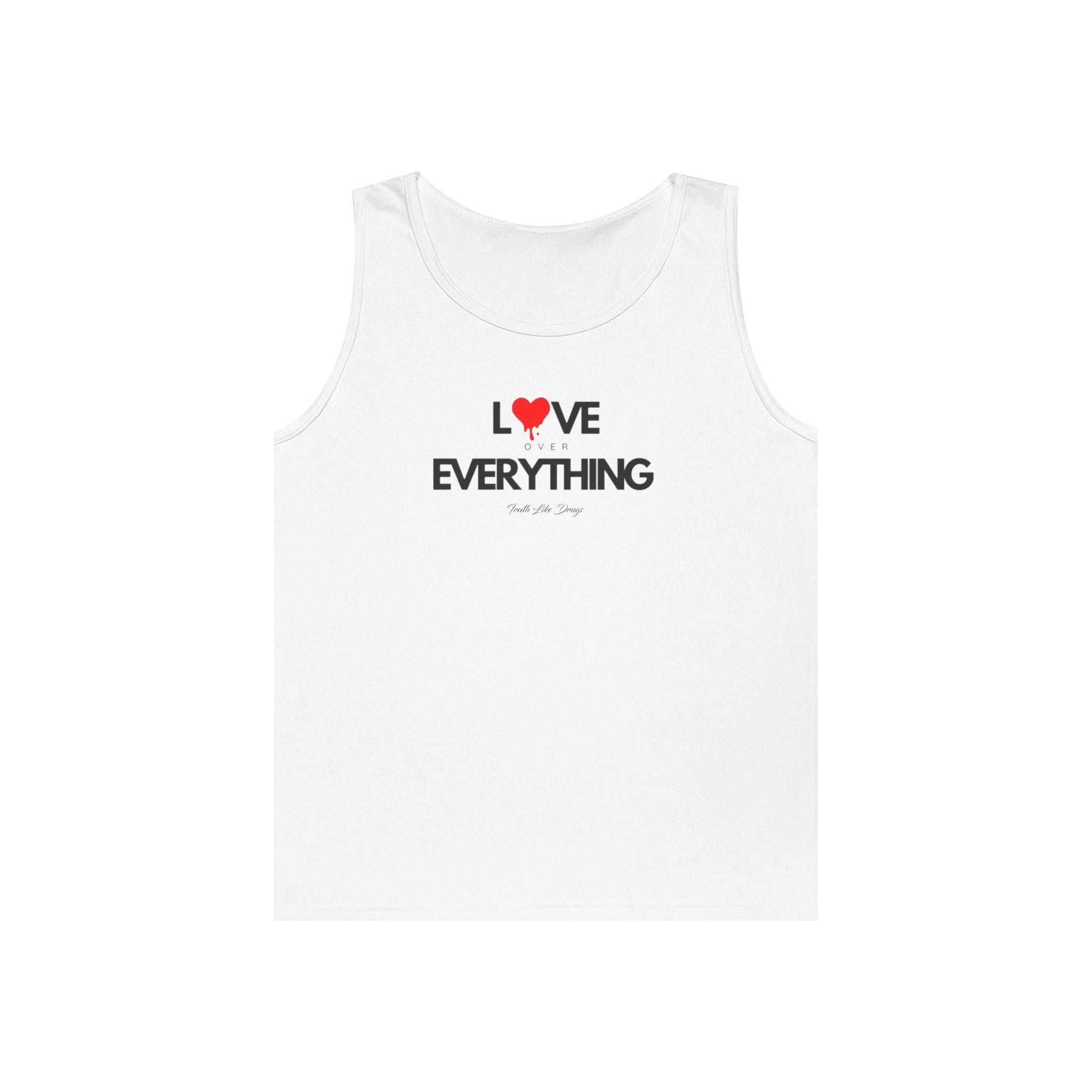 Women's Love Over Everything | Heavy Cotton Tank Top