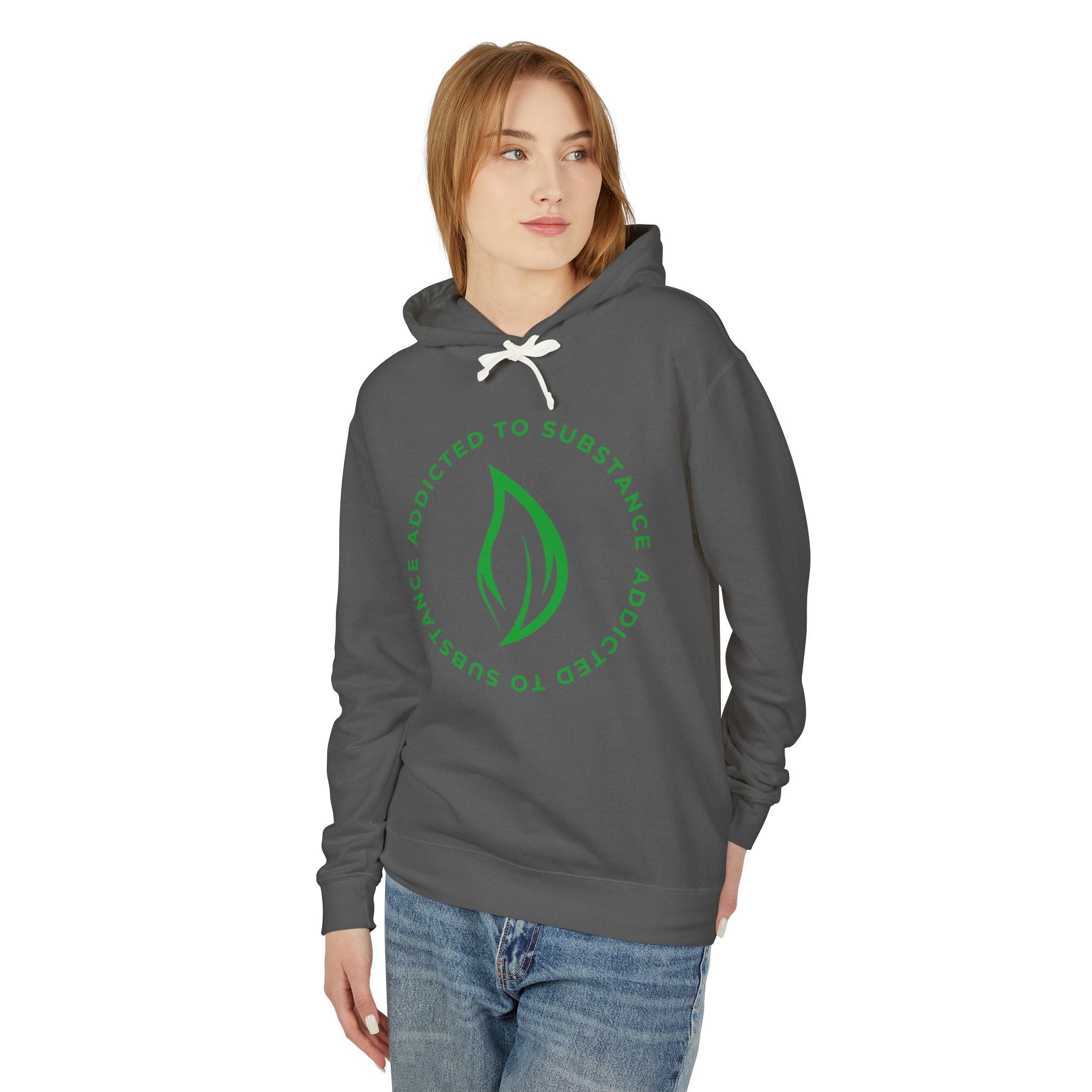 Women's Addicted To Substance Elements Hoodie - Earth | Lightweight Hooded Sweatshirt