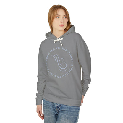 Women's Addicted to Substance Elements Hoodie - Air | Lightweight Hooded Sweatshirt