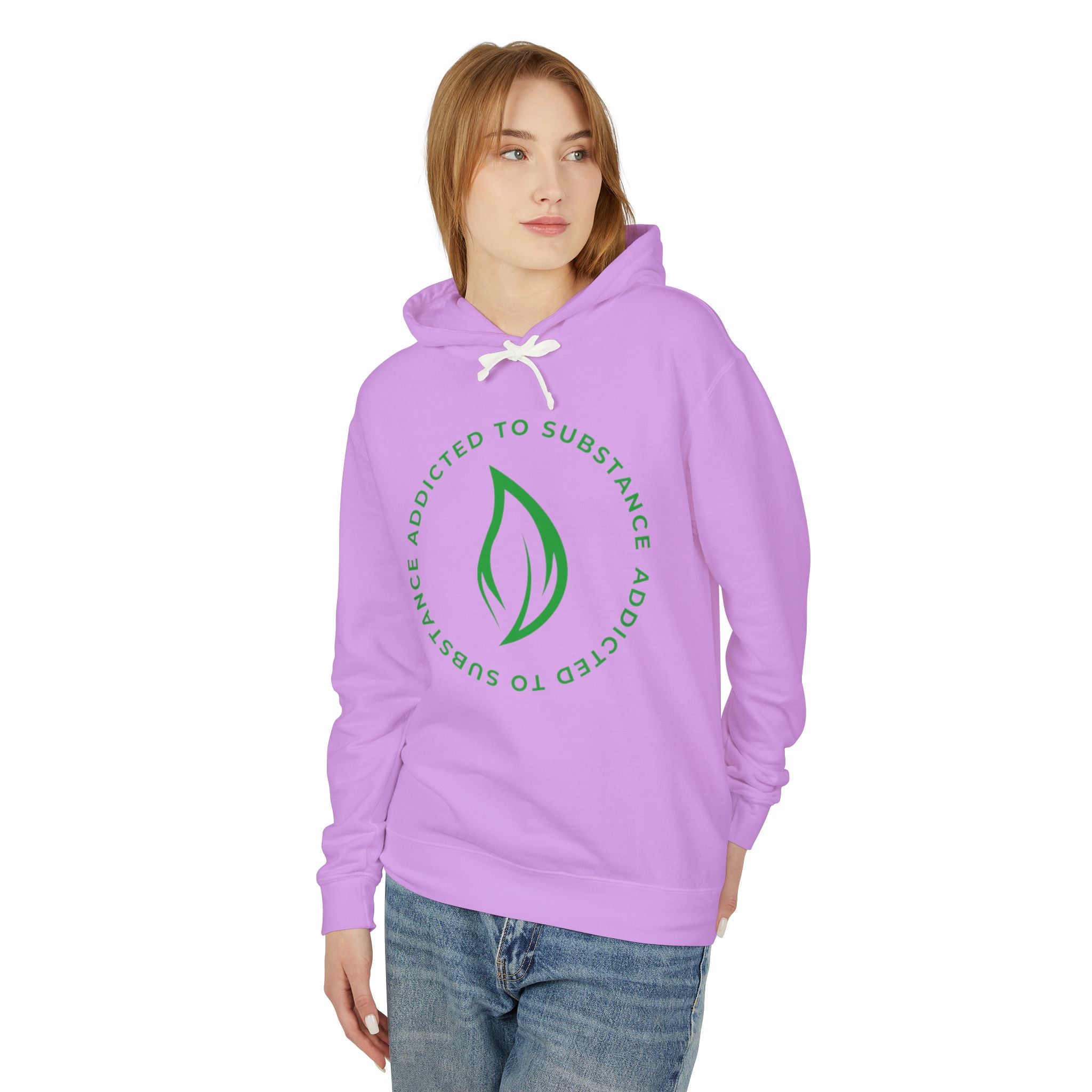 Women's Addicted To Substance Elements Hoodie - Earth | Lightweight Hooded Sweatshirt