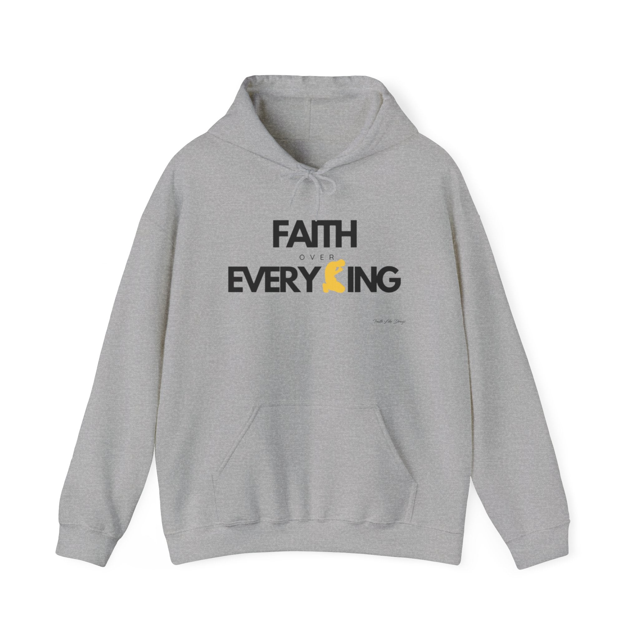 Faith Over Everything Hoodie | Unisex Heavy Blend™ Hooded Sweatshirt