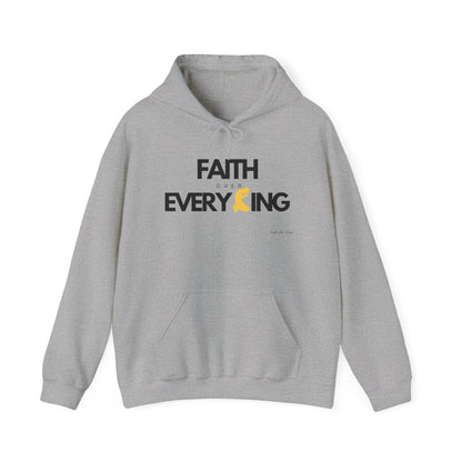 Faith Over Everything Hoodie | Unisex Heavy Blend™ Hooded Sweatshirt