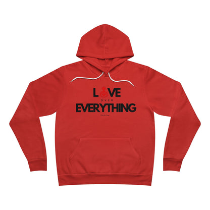Love Over Everything | Unisex Sponge Fleece Pullover Hoodie