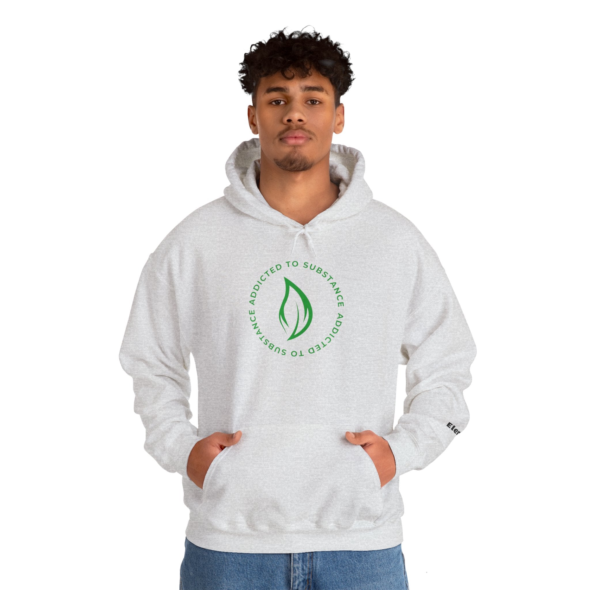 Men's Addicted To Substance Elements 2 Hoodie (Earth) | Heavy Blend™ Hooded Sweatshirt