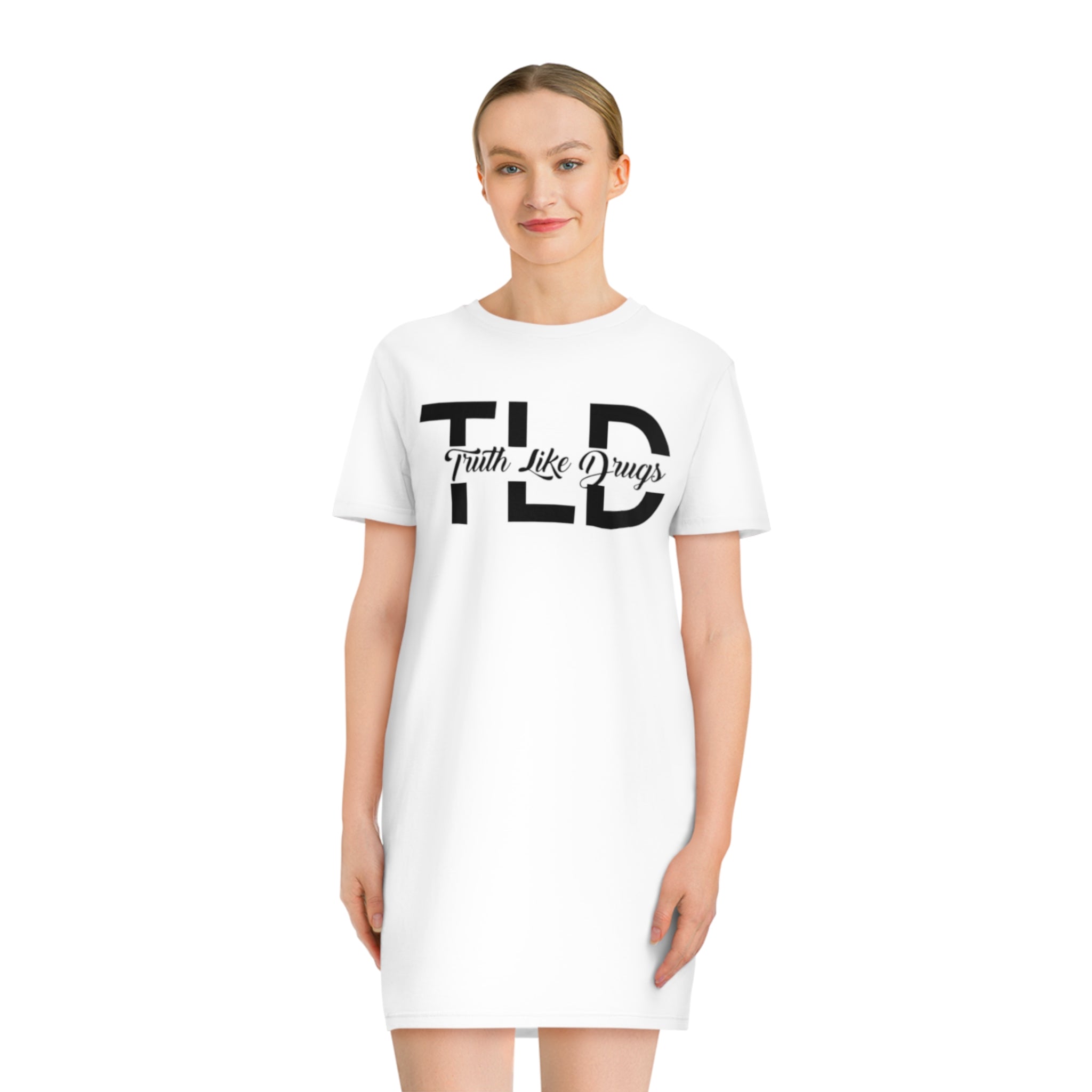 TLD Script Middle | Spinner T-Shirt Dress