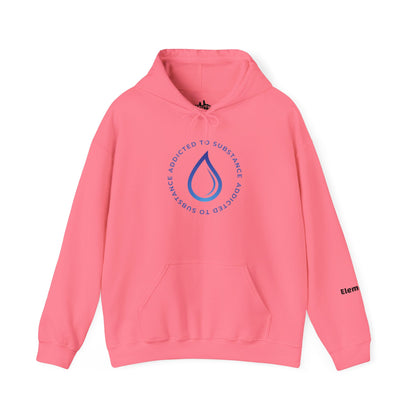 Men's Addicted To Substance Elements 2 Hoodie (Water) |  Heavy Blend™ Hooded Sweatshirt