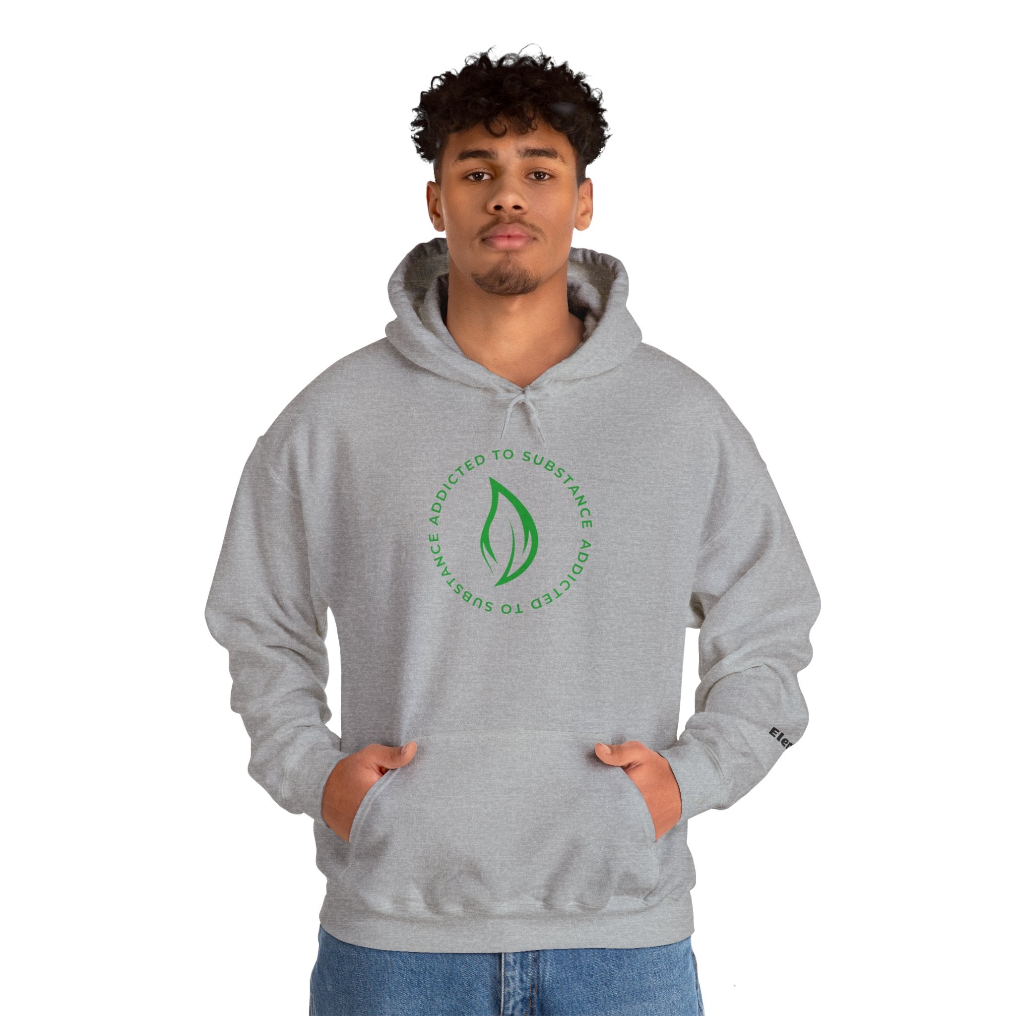 Men's Addicted To Substance Elements 2 Hoodie (Earth) | Heavy Blend™ Hooded Sweatshirt