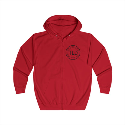 TLD Circle Addicted to Substance | Unisex Full Zip Hoodie