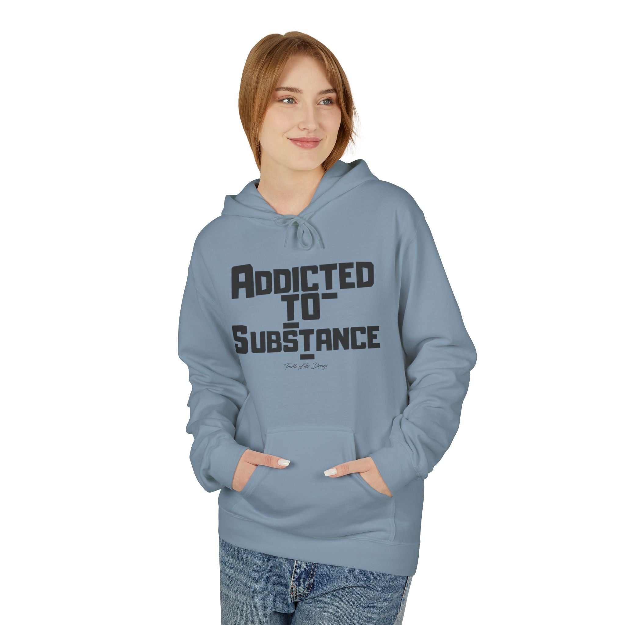 Women's Addicted To Substance | Unisex Midweight Softstyle Fleece Hoodie