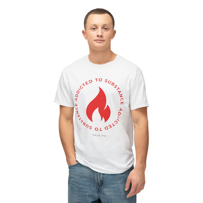 Men's Addicted to Substance Elements 2 (Fire) | Unisex HD Cotton™ T-shirt