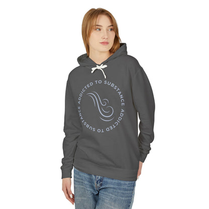 Women's Addicted to Substance Elements Hoodie - Air | Lightweight Hooded Sweatshirt